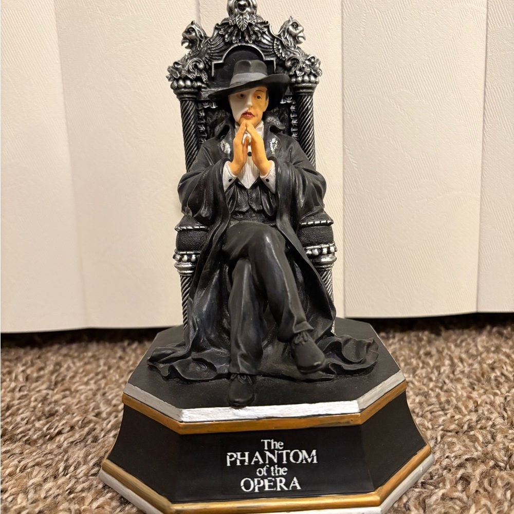 Rare Phantom of the Opera Figurine Music Box